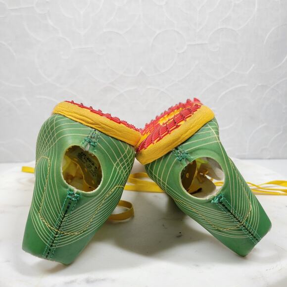 Nike Bowerman Zoom Victory Shoes Mens 11.5‎ Yellow Green Ultra Lite Track Field - Picture 8 of 14